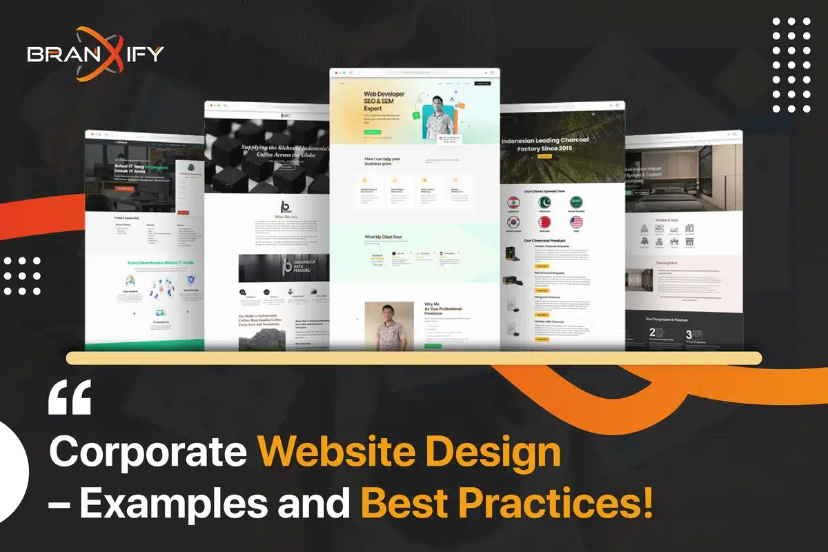 Corporate Website Design – Examples and Best Practices