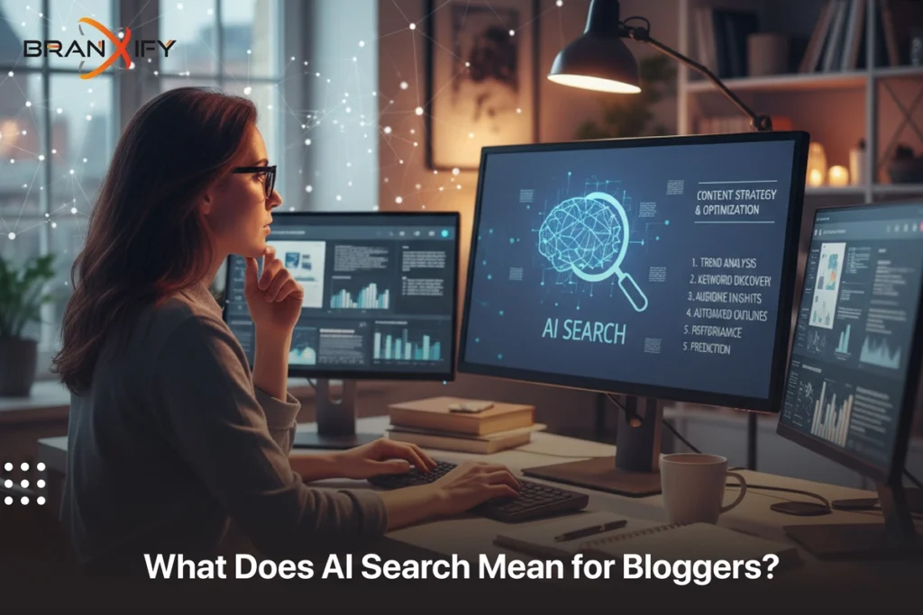 AI Search Mean for Bloggers by Branxify