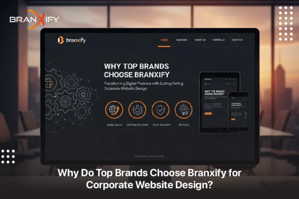 Top Brands Choose Branxify for Corporate Website Design
