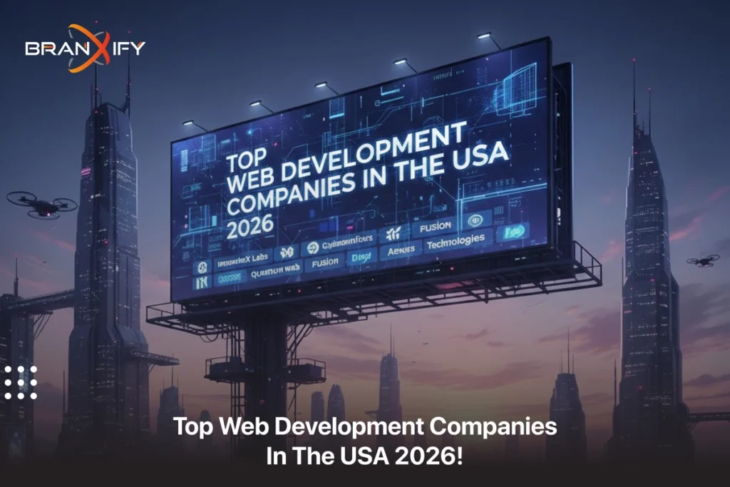 Top web development companies in USA 2026 By Branxify