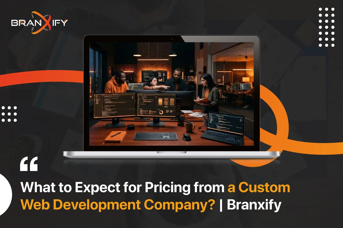Expect for Pricing from a Custom Web Development Company By Branxify
