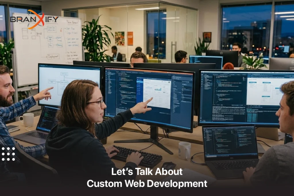 Let’s Talk About Custom Web Development By Branxify