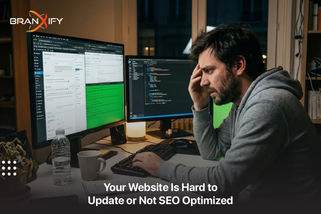 Your Website Is Hard to Update or Not SEO Optimized By Branxify