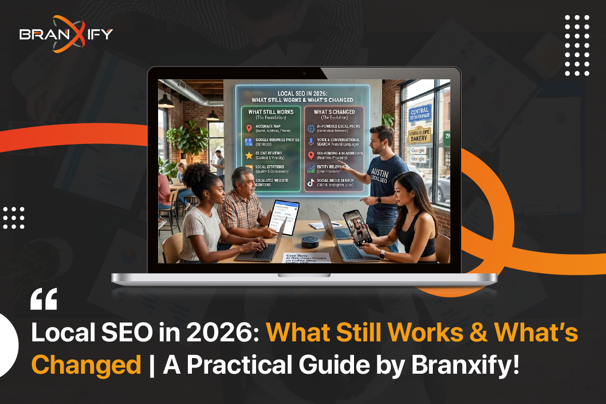 Local SEO 2026 guide explaining what works and latest search changes By Branxify