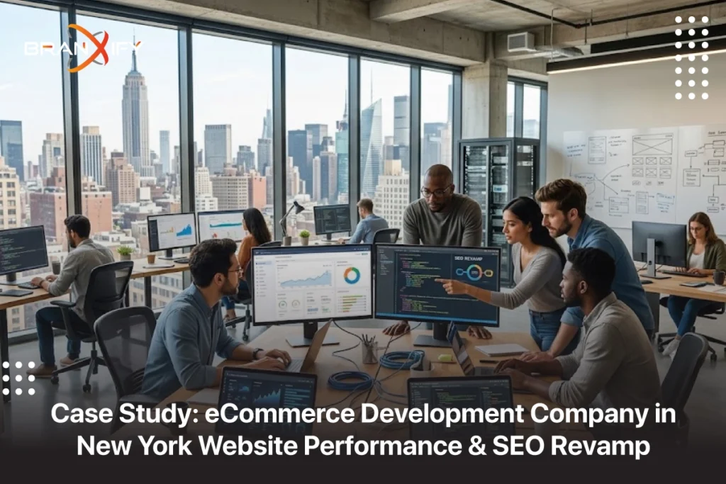 eCommerce Development Company in New York Website Performance & SEO Revamp By Branxify