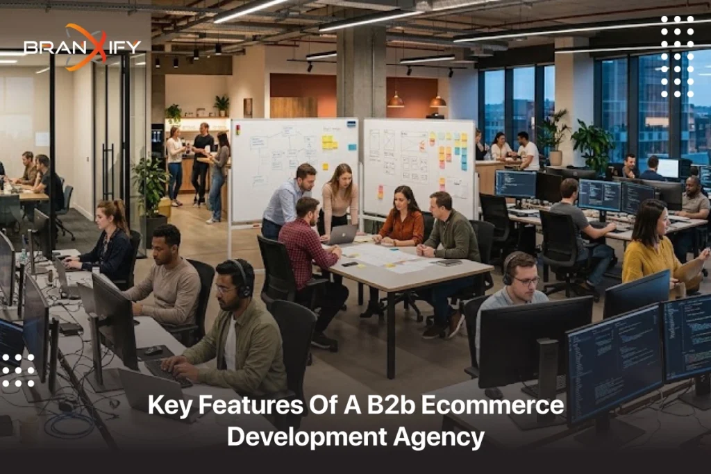 Key Features Of A B2b Ecommerce Development Agency By Branxify