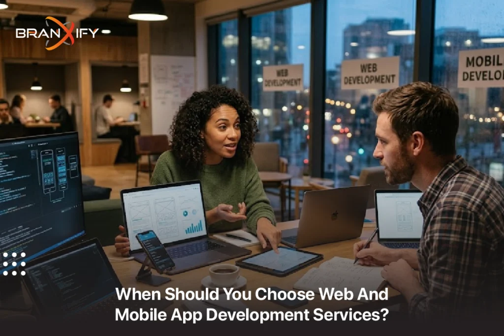 Web And Mobile App Development Services By Branxify