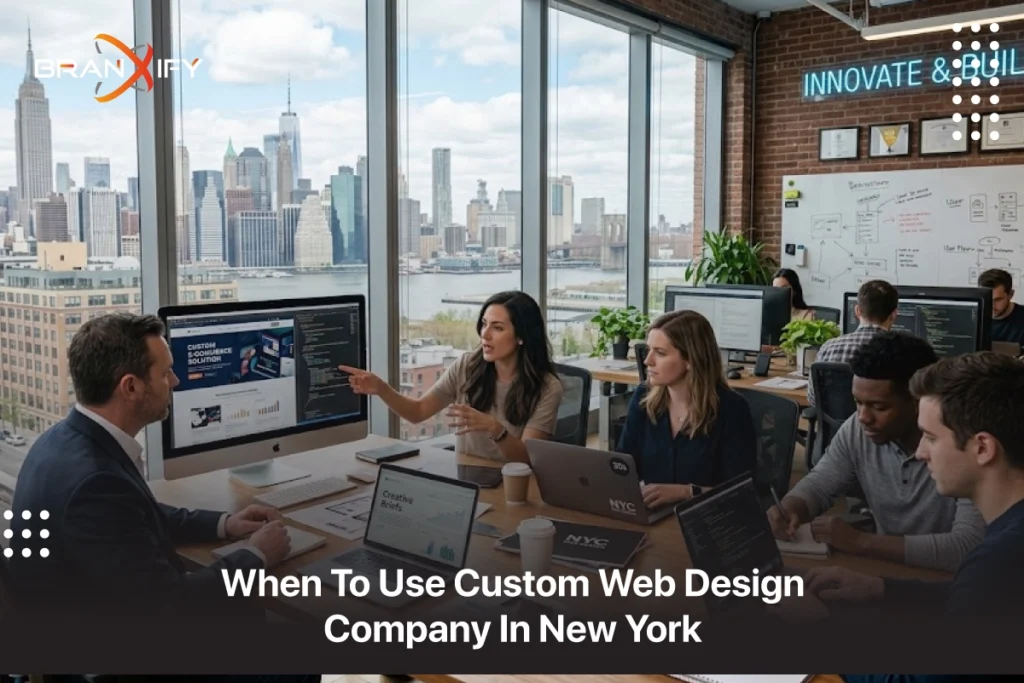 Custom Web Design Company In New York By Branxify