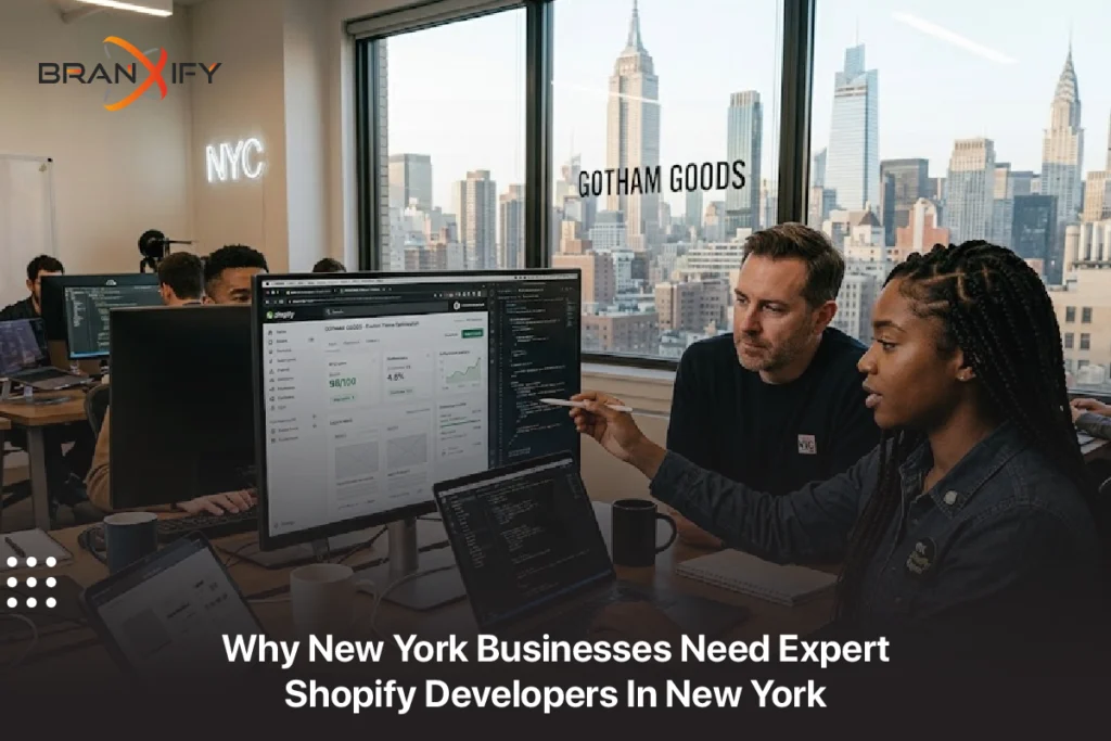 New York businesses growing online with expert Shopify developers by Branxify