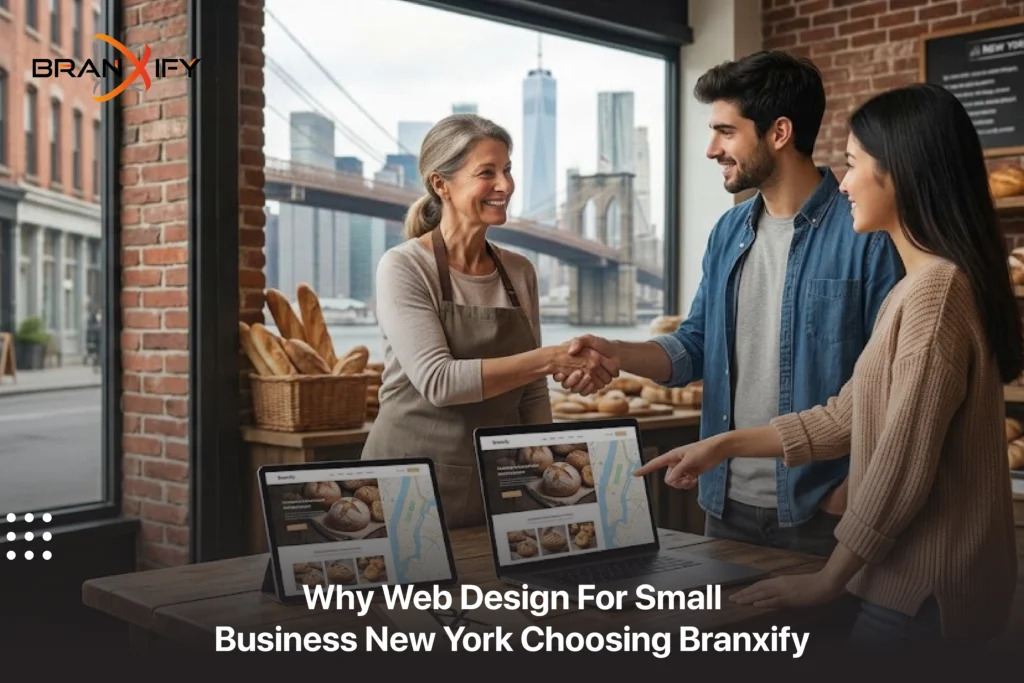 Web Design For Small Business​ New York Choosing Branxify